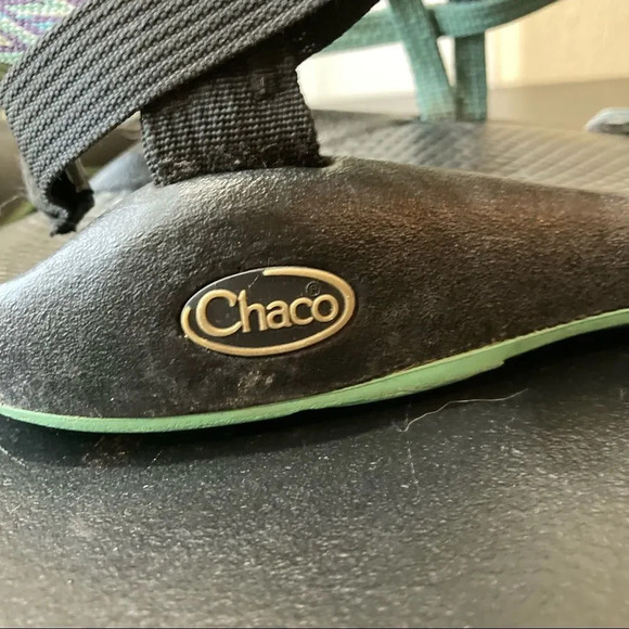 CHACO Z Eddy X2 Sandals Blue Purple Size 8W Hiking - Picture 9 of 9